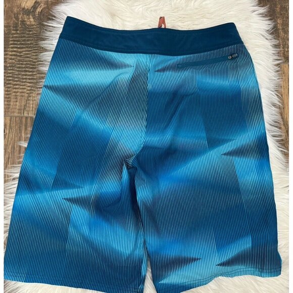 Nike Vapor Swim Board Shorts men’s Size 30 Blue Stretch Unlined - Picture 2 of 11